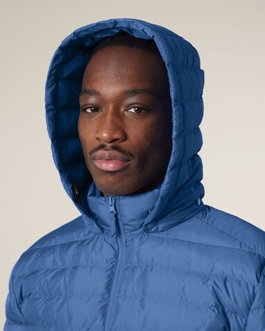 Stanley Voyager - Wattierte Herren Steppjacke - Mindful Blue - XXL bedrucken, Art.-Nr. STJM837C7292X