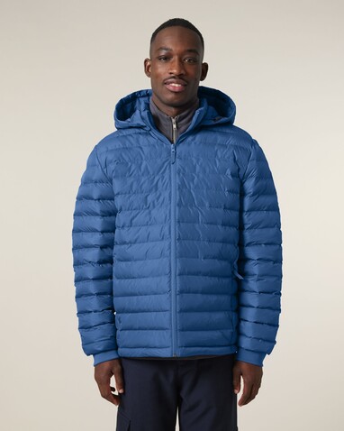 Stanley Voyager - Wattierte Herren Steppjacke - Mindful Blue - XXL bedrucken, Art.-Nr. STJM837C7292X
