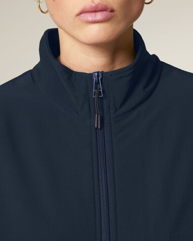 Trekker - Die Unisex-Fleecejacke - French Navy - XL bedrucken, Art.-Nr. STJU242C7271X