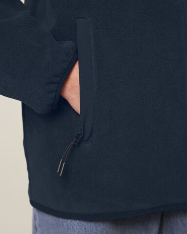 Trekker - Die Unisex-Fleecejacke - French Navy - XS bedrucken, Art.-Nr. STJU242C727XS