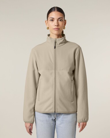 Trekker - Die Unisex-Fleecejacke - Desert Dust - S bedrucken, Art.-Nr. STJU242C0281S