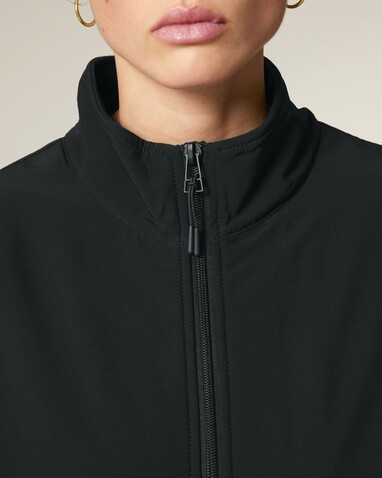 Trekker - Die Unisex-Fleecejacke - Black - L bedrucken, Art.-Nr. STJU242C0021L