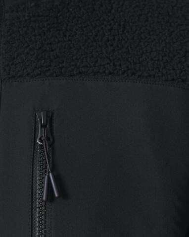 Brooker - Die Relaxed Unisex-Sherpajacke - Black - XXL bedrucken, Art.-Nr. STJU248C0022X