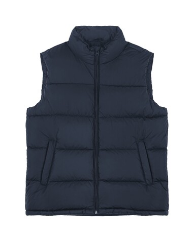 Puffer Gilet - Die Unisex-Steppweste - French Navy - XL bedrucken, Art.-Nr. STJU250C7271X