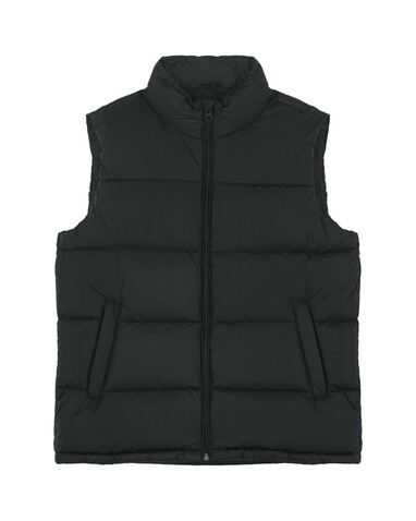 Puffer Gilet - Die Unisex-Steppweste - Black - XL bedrucken, Art.-Nr. STJU250C0021X