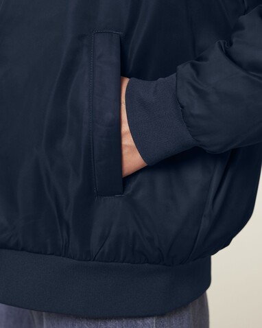 Bomber 2.0 - Die Unisex-Bomberjacke - French Navy - S bedrucken, Art.-Nr. STJU251C7271S