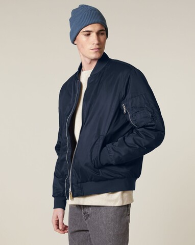 Bomber 2.0 - Unisex-Bomberjacke - French Navy - 3XL bedrucken, Art.-Nr. STJU251C7273X