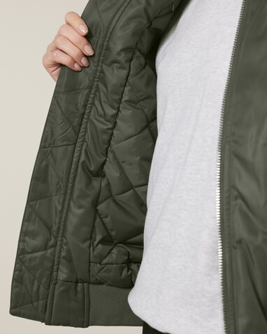 Bomber 2.0 - Die Unisex-Bomberjacke - Khaki - S bedrucken, Art.-Nr. STJU251C2231S