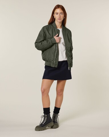Bomber 2.0 - Die Unisex-Bomberjacke - Khaki - XXL bedrucken, Art.-Nr. STJU251C2232X