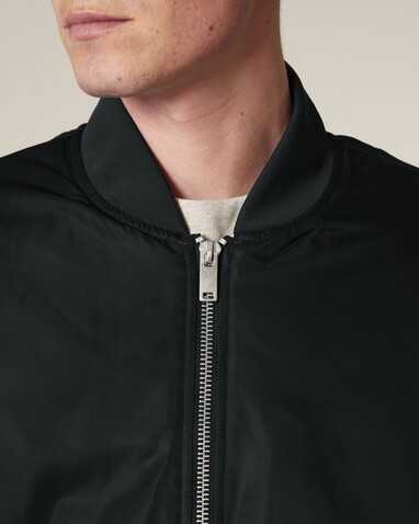 Bomber 2.0 - Die Unisex-Bomberjacke - Black - XS bedrucken, Art.-Nr. STJU251C002XS