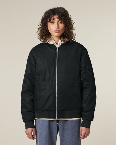 Bomber 2.0 - Black - XS bedrucken, Art.-Nr. STJU251C002XS