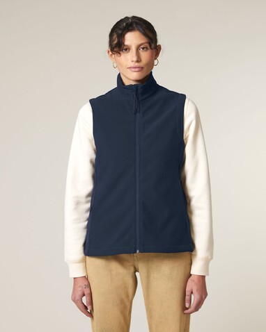 Stella Trail Blazer - Die Damen-Softshellweste - French Navy - XL bedrucken, Art.-Nr. STJW236C7271X Stella Trail Blazer - Die Damen-Softshellweste - French Navy - XL bedrucken, Art.-Nr. STJW236C7271X