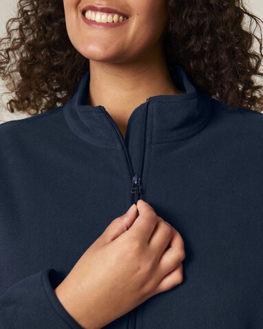 Stella Guider - Die Damen-Fleecejacke - French Navy - XXL bedrucken, Art.-Nr. STJW239C7272X