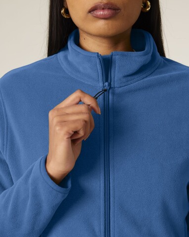 Stella Guider - Die Damen-Fleecejacke - Mindful Blue - L bedrucken, Art.-Nr. STJW239C7291L