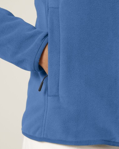 Stella Guider - Die Damen-Fleecejacke - Mindful Blue - S bedrucken, Art.-Nr. STJW239C7291S
