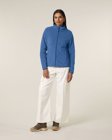 Stella Guider - Die Damen-Fleecejacke - Mindful Blue - XXL bedrucken, Art.-Nr. STJW239C7292X