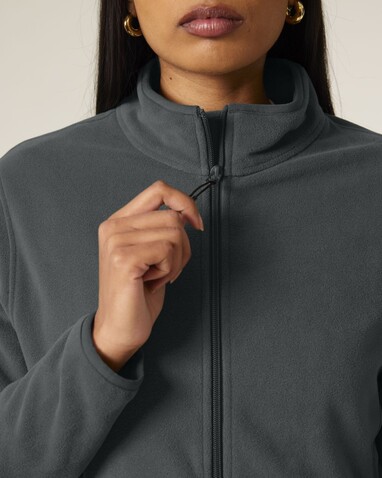 Stella Guider - Die Damen-Fleecejacke - Anthracite - XL bedrucken, Art.-Nr. STJW239C2531X Stella Guider - Die Damen-Fleecejacke - Anthracite - XL bedrucken, Art.-Nr. STJW239C2531X