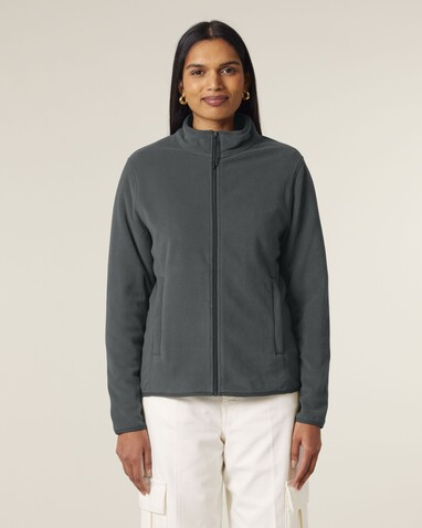 Stella Guider - Die Damen-Fleecejacke - Anthracite - L bedrucken, Art.-Nr. STJW239C2531L