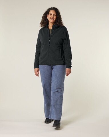 Stella Guider - Die Damen-Fleecejacke - Black - M bedrucken, Art.-Nr. STJW239C0021M