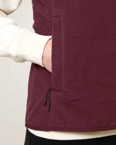 Stella Quester - Die Damen-Fleeceweste - Burgundy - XXL bedrucken, Art.-Nr. STJW241C2442X