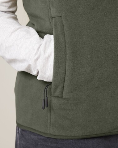 Stella Quester - Die Damen-Fleeceweste - Khaki - L bedrucken, Art.-Nr. STJW241C2231L Stella Quester - Die Damen-Fleeceweste - Khaki - L bedrucken, Art.-Nr. STJW241C2231L