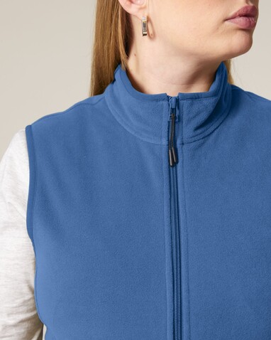 Stella Quester - Die Damen-Fleeceweste - Mindful Blue - XXL bedrucken, Art.-Nr. STJW241C7292X
