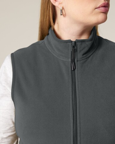 Stella Quester - Die Damen-Fleeceweste - Anthracite - XS bedrucken, Art.-Nr. STJW241C253XS