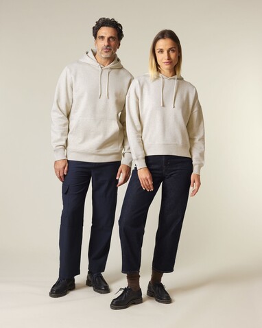 Cruiser 2.0 - Der Iconic Unisex-Hoodie - Heather Haze - XL bedrucken, Art.-Nr. STSU177C7311X