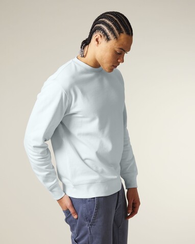 Changer 2.0 - Das Iconic Rundhals-Unisex-Sweatshirt - Blue Ice - S bedrucken, Art.-Nr. STSU178C7281S