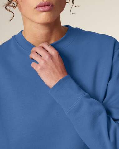 Changer 2.0 - Das Iconic Rundhals-Unisex-Sweatshirt - Mindful Blue - XXL bedrucken, Art.-Nr. STSU178C7292X
