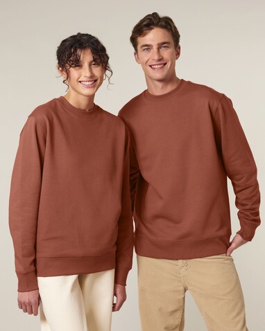 Changer 2.0 - Das Iconic Rundhals-Unisex-Sweatshirt - Heritage Brown - XXS bedrucken, Art.-Nr. STSU178C7302S