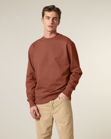 Changer 2.0 - Das Iconic Rundhals-Unisex-Sweatshirt - Heritage Brown - M bedrucken, Art.-Nr. STSU178C7301M