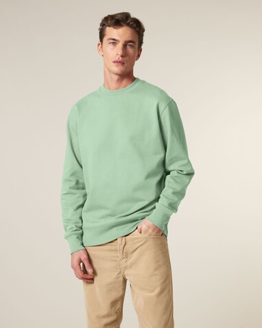 Changer 2.0 - Das Iconic Rundhals-Unisex-Sweatshirt - Misty Jade - L bedrucken, Art.-Nr. STSU178C7351L