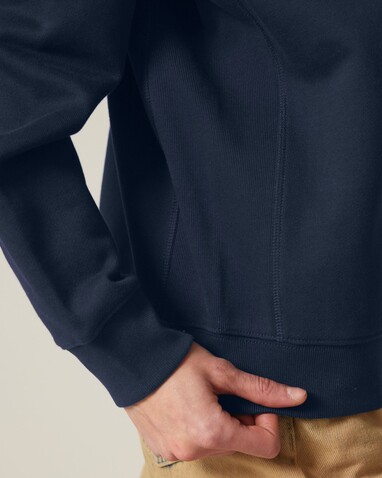 Knoxer - Das Relaxed Raglan-Rundhals-Unisex-Sweatshirt - French Navy - 3XL bedrucken, Art.-Nr. STSU201C7273X