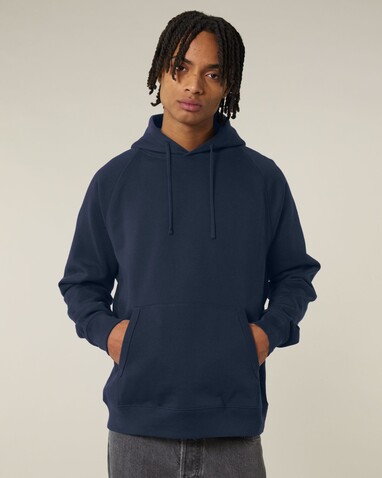 Striker - Unisex-Relaxed-Raglan-Hoodie-Sweatshirt - French Navy - 3XL bedrucken, Art.-Nr. STSU202C7273X