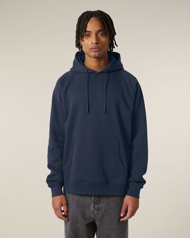 Striker - Unisex-Relaxed-Raglan-Hoodie-Sweatshirt - French Navy - 3XL bedrucken, Art.-Nr. STSU202C7273X