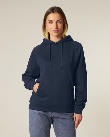 Striker - Der Relaxed Raglan-Unisex-Hoodie - French Navy - 3XL bedrucken, Art.-Nr. STSU202C7273X