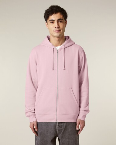 Mixer - Der Unisex-Zip-Hoodie - Cotton Pink - M bedrucken, Art.-Nr. STSU205C0051M Mixer - Der Unisex-Zip-Hoodie - Cotton Pink - M bedrucken, Art.-Nr. STSU205C0051M