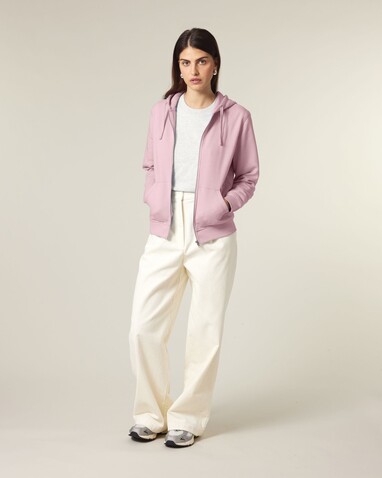 Mixer - Der Unisex-Zip-Hoodie - Cotton Pink - S bedrucken, Art.-Nr. STSU205C0051S Mixer - Der Unisex-Zip-Hoodie - Cotton Pink - S bedrucken, Art.-Nr. STSU205C0051S
