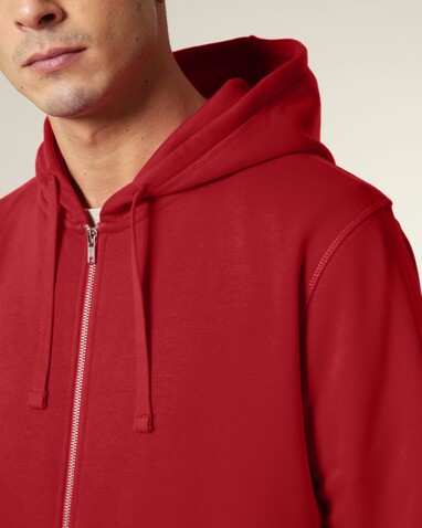 Mixer - Der Unisex-Zip-Hoodie - Red - 3XL bedrucken, Art.-Nr. STSU205C0043X