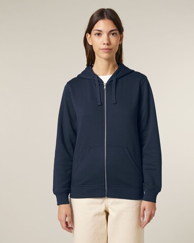 Mixer - Der Unisex-Zip-Hoodie - French Navy - 5XL bedrucken, Art.-Nr. STSU205C7275X