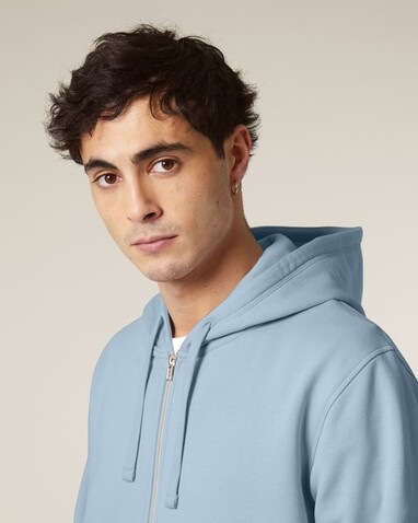 Mixer - Der Unisex-Zip-Hoodie - Sky blue - S bedrucken, Art.-Nr. STSU205C2321S Mixer - Der Unisex-Zip-Hoodie - Sky blue - S bedrucken, Art.-Nr. STSU205C2321S
