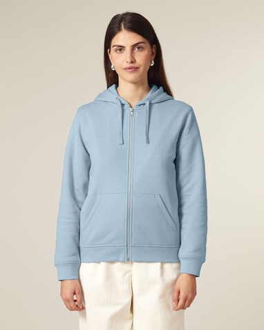 Mixer - Der Unisex-Zip-Hoodie - Sky blue - M bedrucken, Art.-Nr. STSU205C2321M Mixer - Der Unisex-Zip-Hoodie - Sky blue - M bedrucken, Art.-Nr. STSU205C2321M