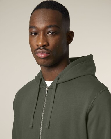 Mixer - Der Unisex-Zip-Hoodie - Khaki - S bedrucken, Art.-Nr. STSU205C2231S Mixer - Der Unisex-Zip-Hoodie - Khaki - S bedrucken, Art.-Nr. STSU205C2231S