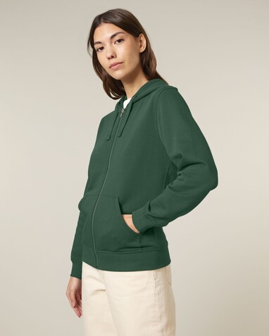 Mixer - Der Unisex-Zip-Hoodie - Bottle Green - XXS bedrucken, Art.-Nr. STSU205C2242S Mixer - Der Unisex-Zip-Hoodie - Bottle Green - XXS bedrucken, Art.-Nr. STSU205C2242S