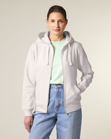 Mixer - Der Unisex-Zip-Hoodie - Vintage White - M bedrucken, Art.-Nr. STSU205C5041M Mixer - Der Unisex-Zip-Hoodie - Vintage White - M bedrucken, Art.-Nr. STSU205C5041M