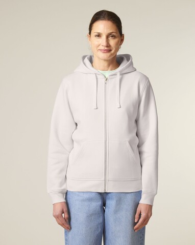 Mixer - Der Unisex-Zip-Hoodie - Vintage White - S bedrucken, Art.-Nr. STSU205C5041S