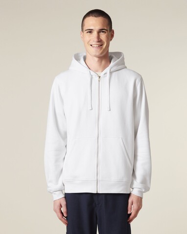 Mixer - Der Unisex-Zip-Hoodie - White - S bedrucken, Art.-Nr. STSU205C0011S Mixer - Der Unisex-Zip-Hoodie - White - S bedrucken, Art.-Nr. STSU205C0011S