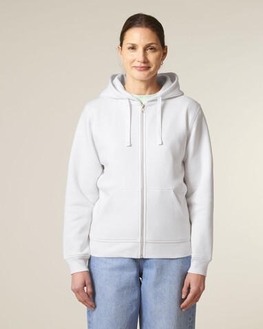 Mixer - Der Unisex-Zip-Hoodie - White - XL bedrucken, Art.-Nr. STSU205C0011X Mixer - Der Unisex-Zip-Hoodie - White - XL bedrucken, Art.-Nr. STSU205C0011X