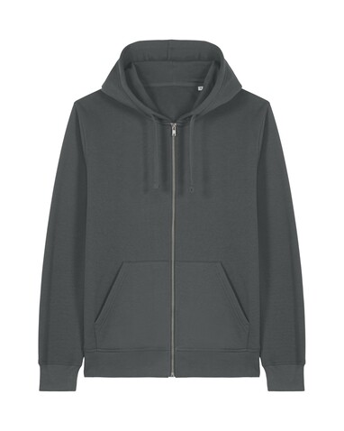 Mixer - Der Unisex-Zip-Hoodie - Anthracite - M bedrucken, Art.-Nr. STSU205C2531M